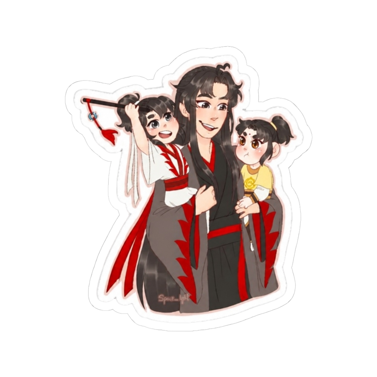 Wei Wuxian with A-Yuan and baby Jin Ling | Mo Dao Zu Shi (MDZS)