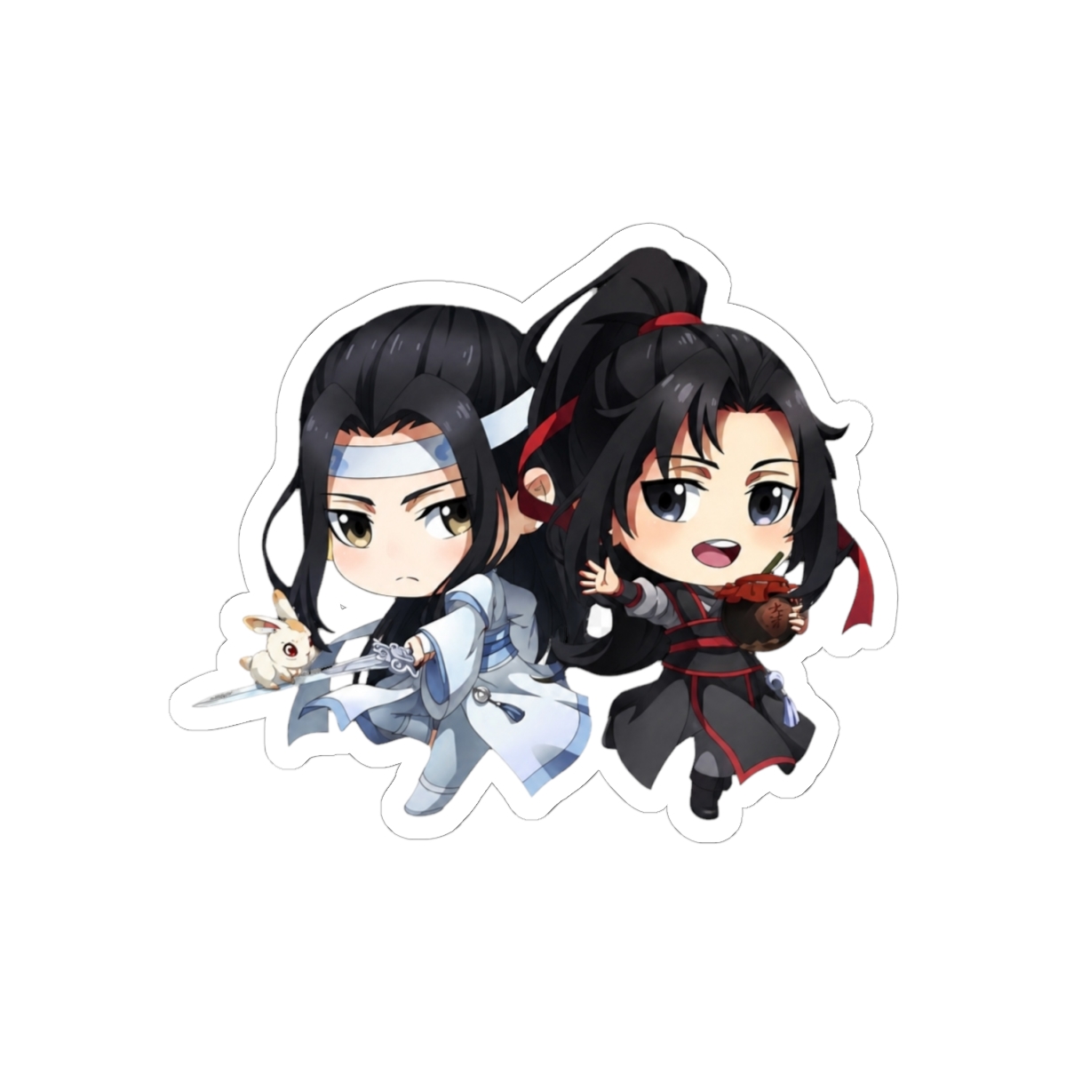 Mo Dao Zu Shi Q Couple Chibi | Mo Dao Zu Shi (MDZS) - alternate angle 1, merchandise